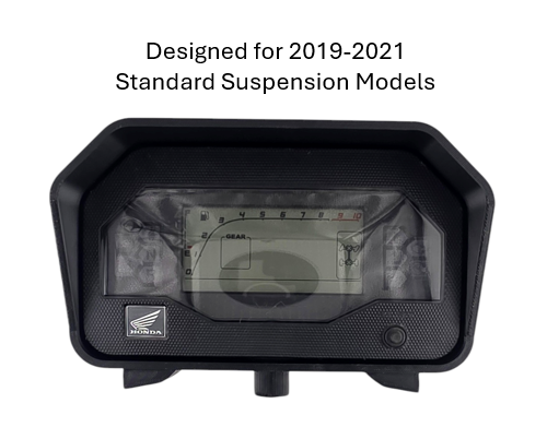2019–2021 Honda Talon Gauge Relocation Enclosure – Standard Models