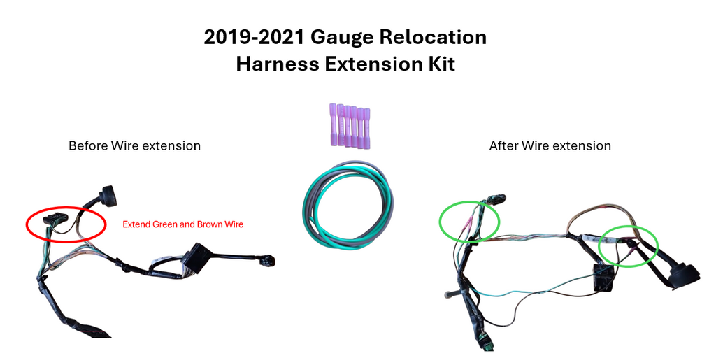 2019–2021 Honda Talon Gauge Relocation Enclosure – Standard Models